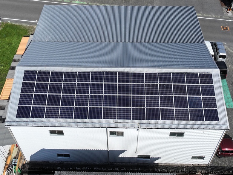 倉庫発電　14.8ｋｗ